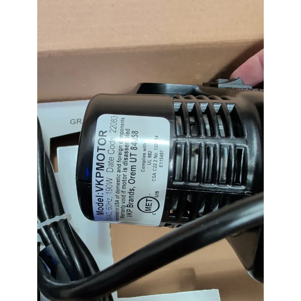 Electric Motor for VKP-250 Food Strainer